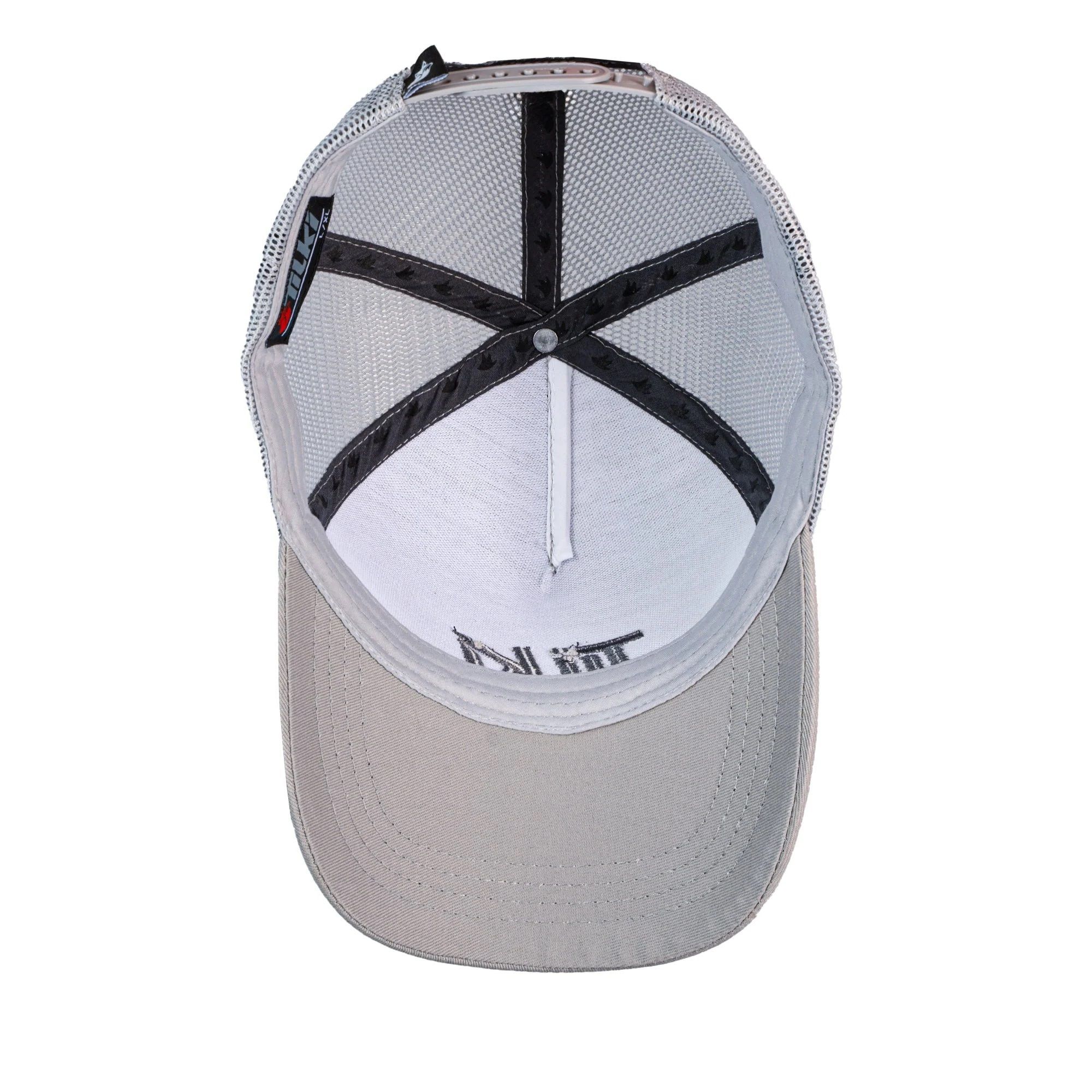 GORRO TILKI MALLA TEMEL GRIS TENIS PADEL - 3