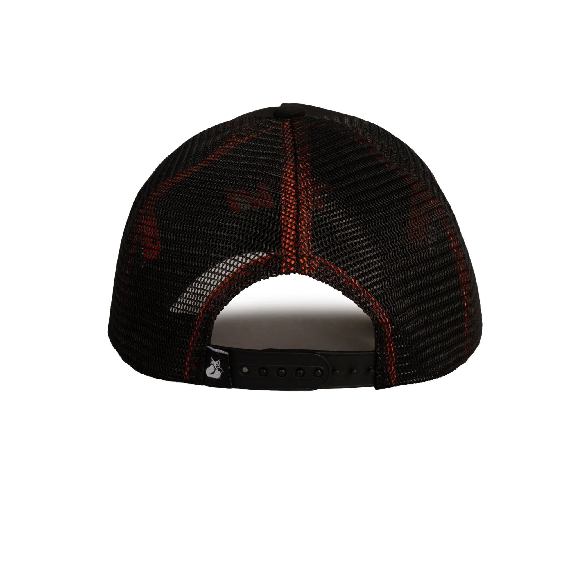 GORRO TILKI MALLA TEMEL NEGRO/NARANJO TENIS PADEL - 3