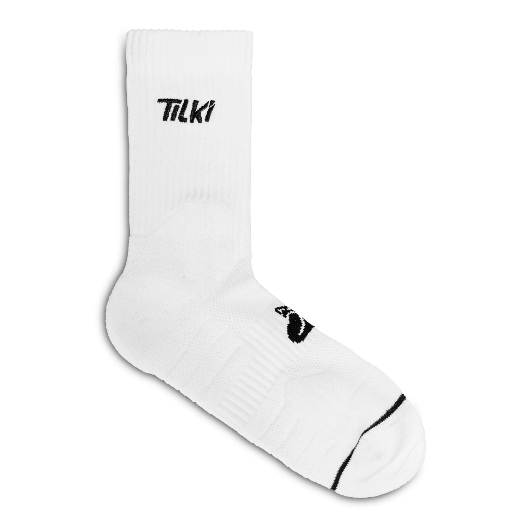 CALCETÍN TILKI CREW D2 LEHINDE BLANCO TENIS PADEL - 3