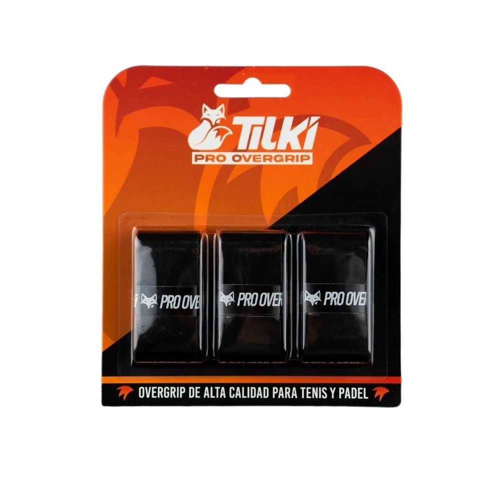 OVERGRIP TILKI PRO NEGRO X3 TENIS PADEL - 1