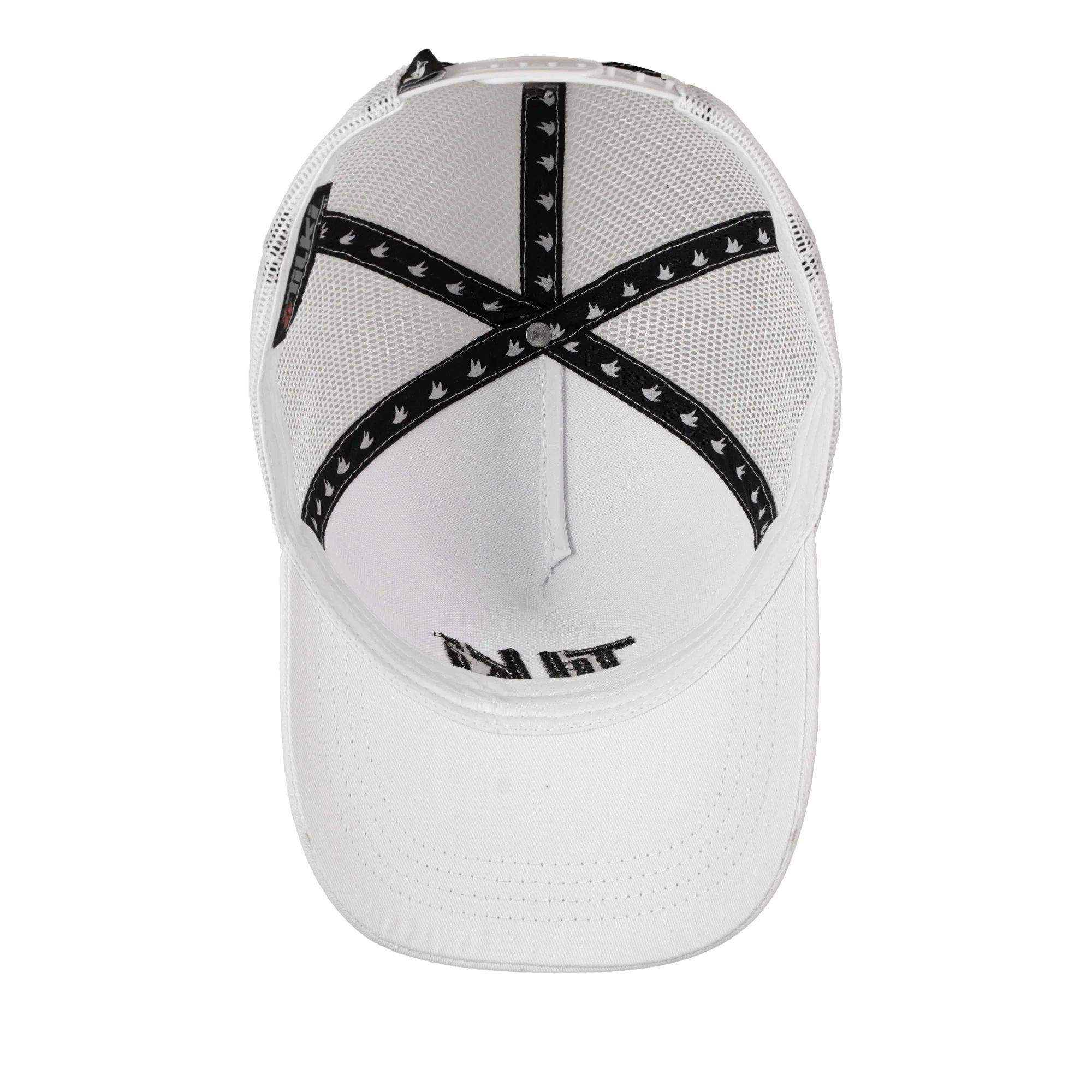 GORRO TILKI MALLA TEMEL BLANCO TENIS PADEL - 3