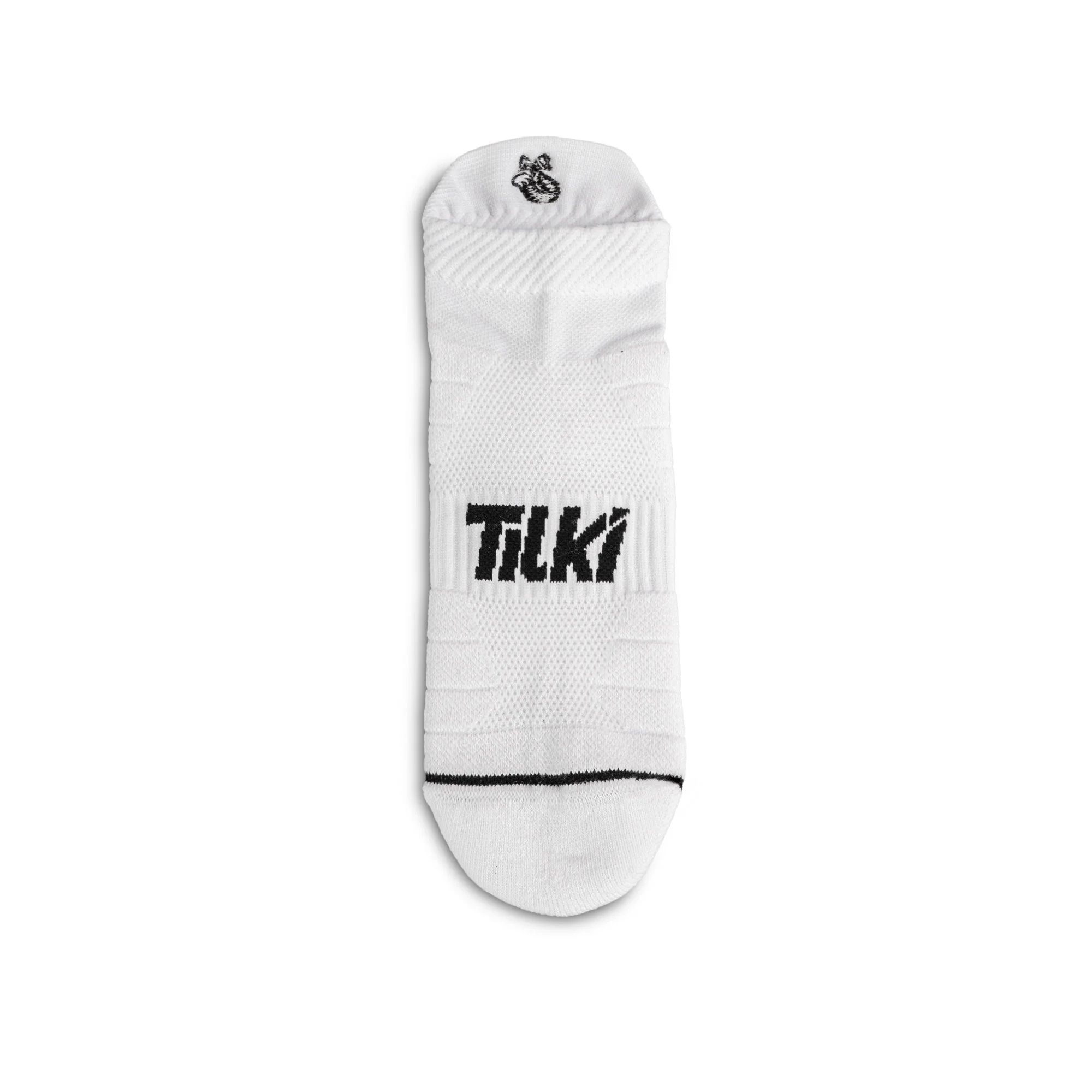 CALCETÍN TILKI TOBILLERO LEHINDE BLANCO TENIS PADEL - 3