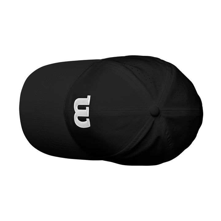 GORRO WILSON ULTRALIGHT CAP II NEGRO TENIS PADEL - 2