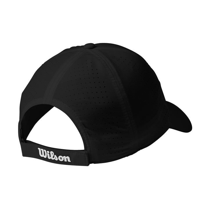GORRO WILSON ULTRALIGHT CAP II NEGRO TENIS PADEL - 3