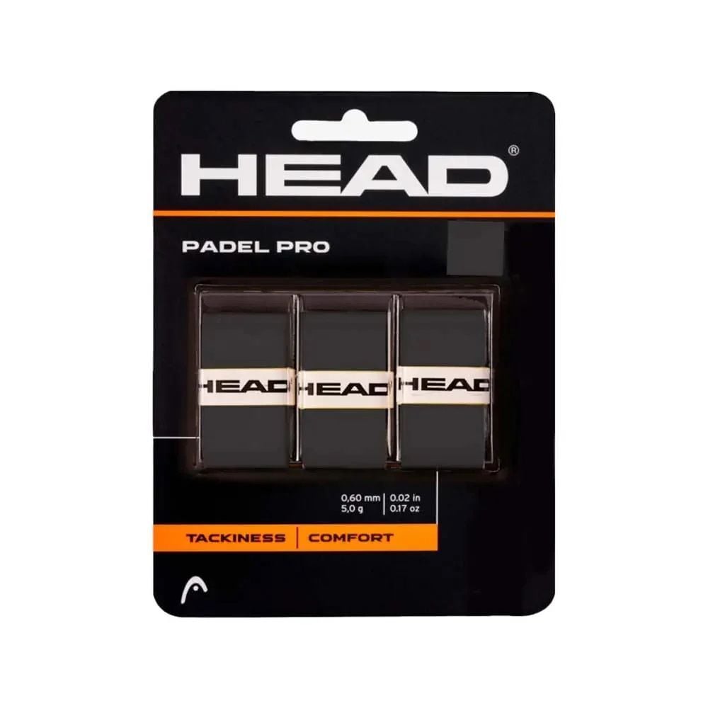 OVERGRIP HEAD PADEL PRO NEGRO X3 - 1