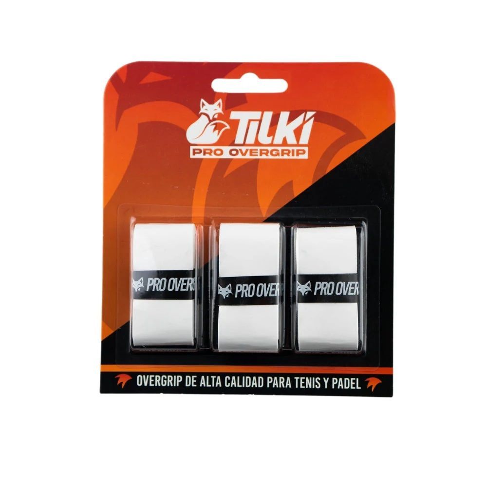 OVERGRIP TILKI PRO BLANCO X3 TENIS PADEL - 1