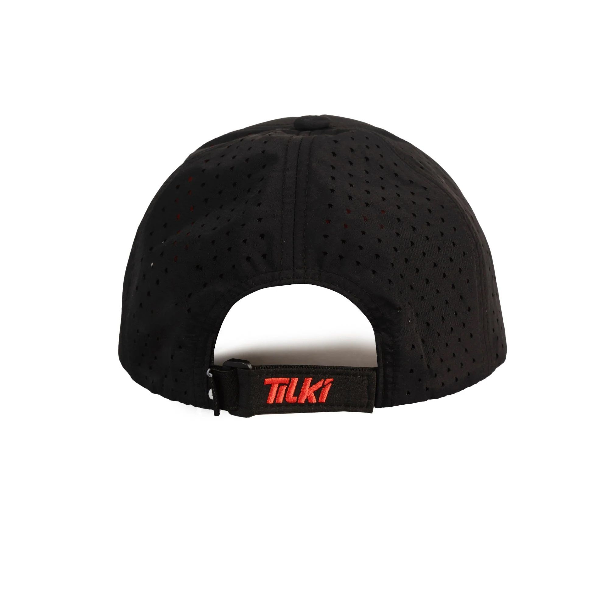 GORRO TILKI DRY LEHINDE NEGRO/NARANJO TENIS PADEL - 2