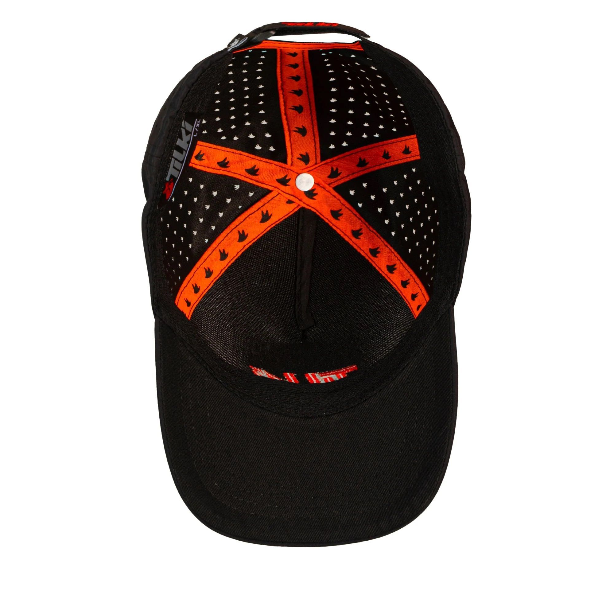 GORRO TILKI DRY LEHINDE NEGRO/NARANJO TENIS PADEL - 3