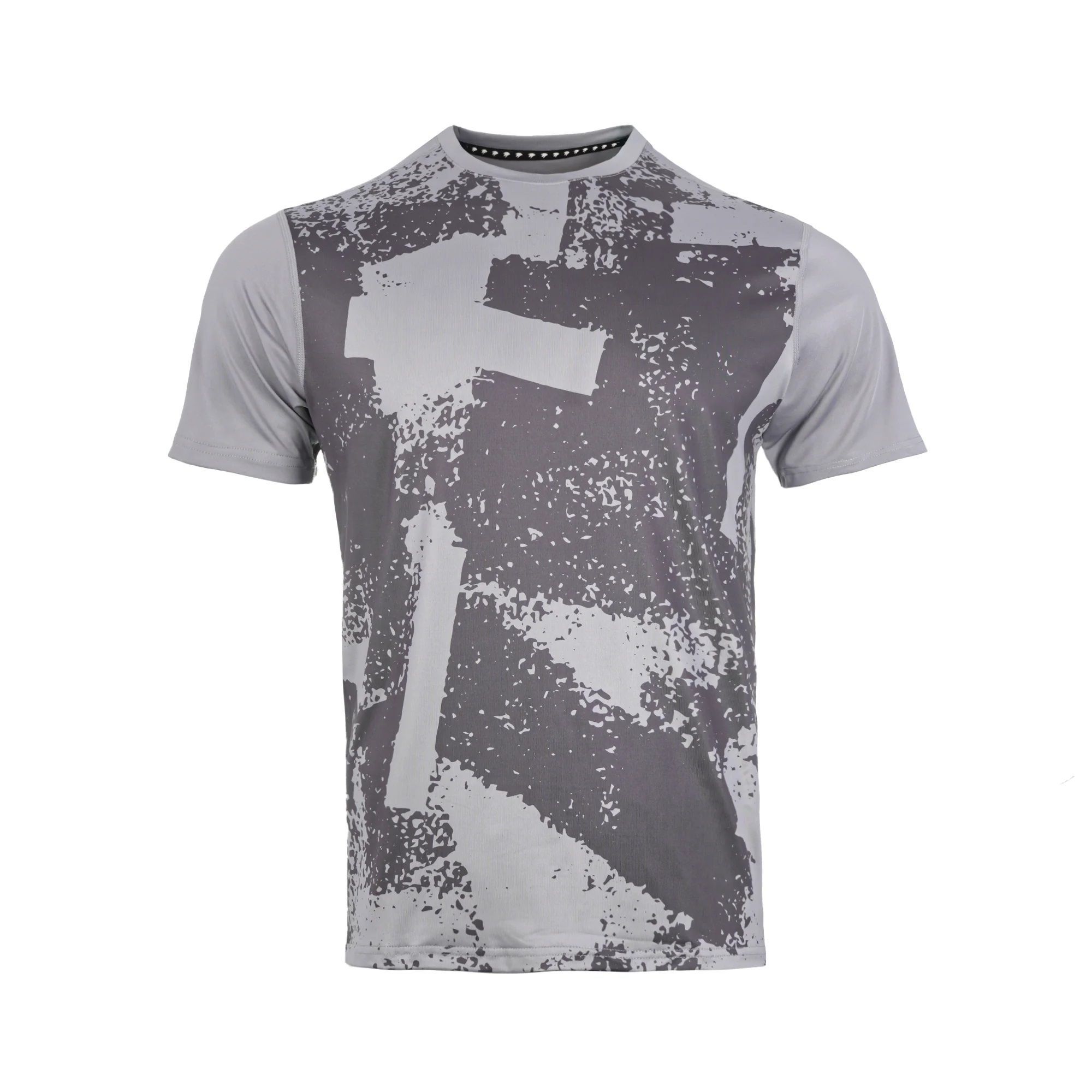 POLERA TILKI PRINT POLY TEMEL GRIS TENIS PADEL - 1