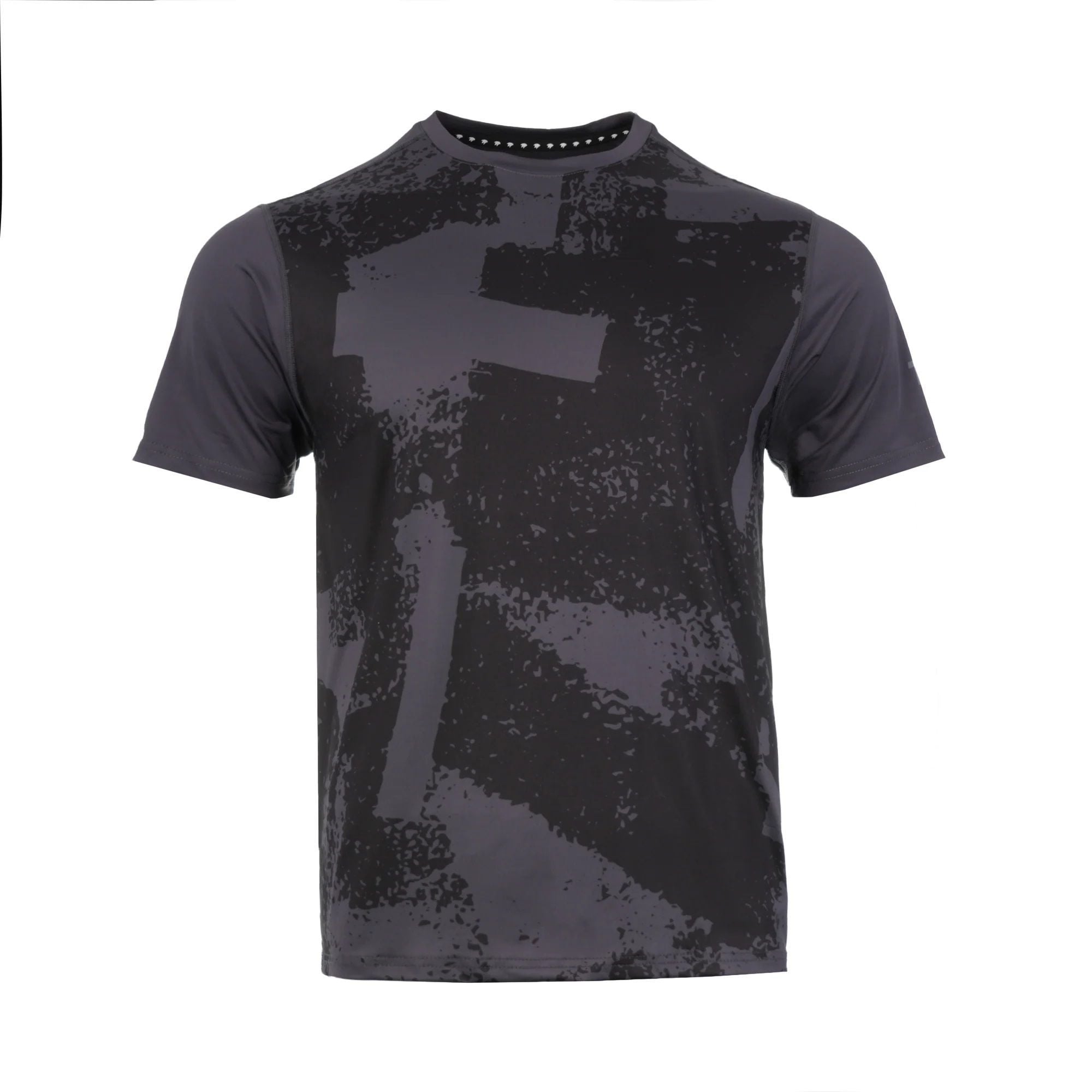 POLERA TILKI PRINT POLY TEMEL NEGRA TENIS PADEL - 1