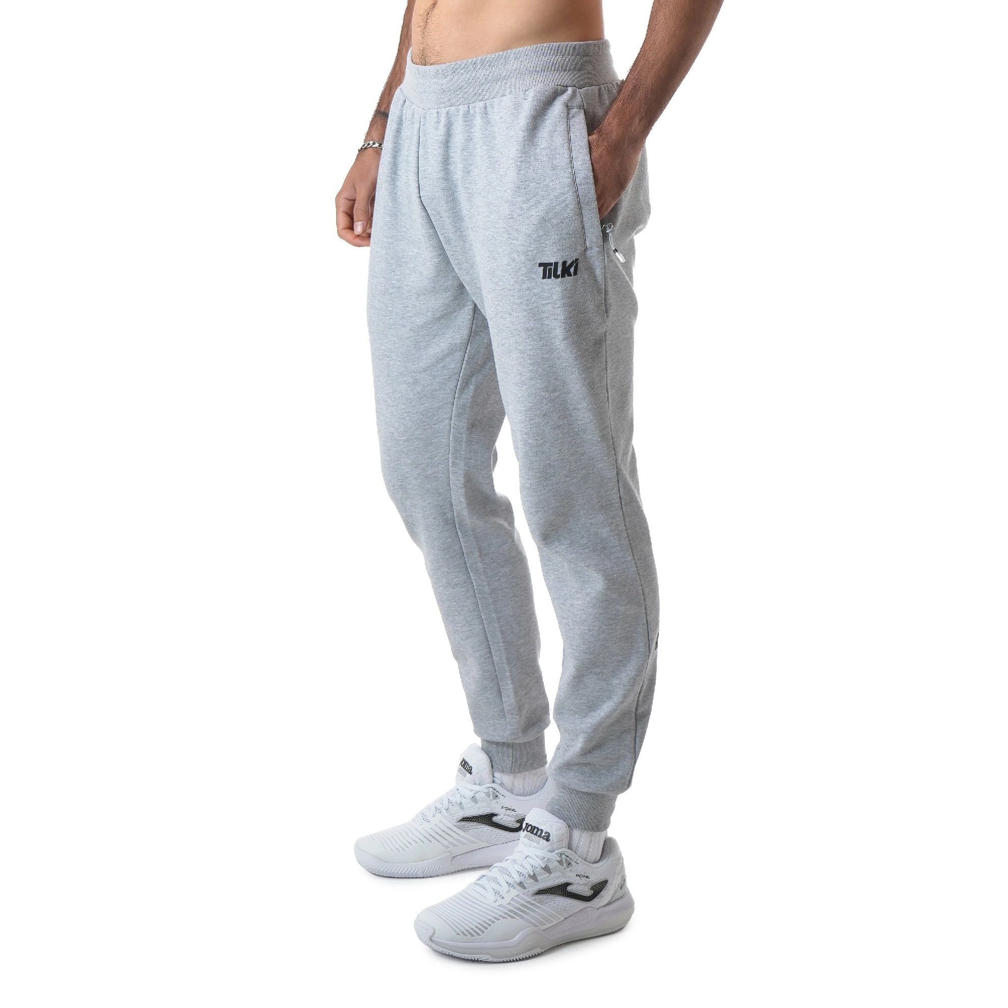PANTALÓN TILKI ALGODÓN LEHINDE GRIS TENIS PADEL - 1
