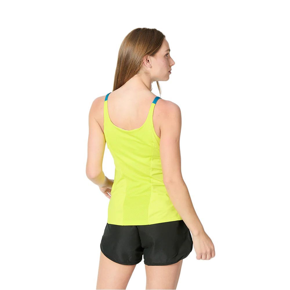 POLERA WILSON MUJER COLOR FLIGHT STRAPPY TENIS PADEL - 3
