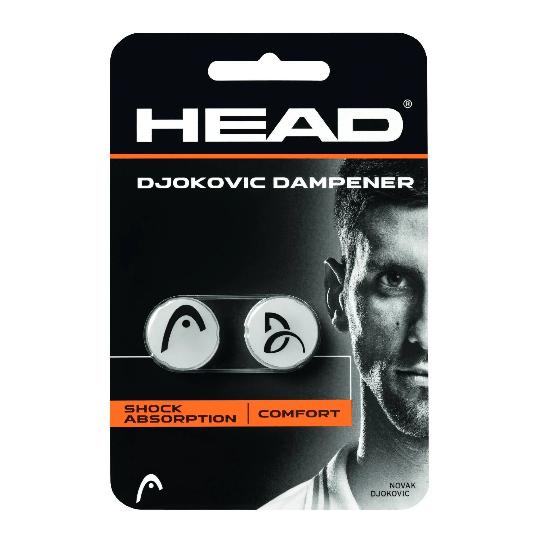 ANTIVIBRADOR HEAD DJOKOVIC DAMPENER BLANCO X2 - 1