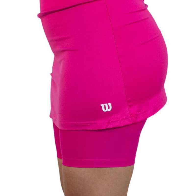 FALDA WILSON CON CALZA ROSADA TENIS PADEL - 2