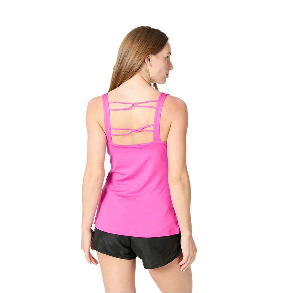 POLERA WILSON MUJER SU LADDER BACK TENIS PADEL - 3