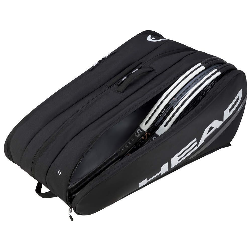 BOLSO TENIS HEAD TOUR RACQUET BAG XL NEGRO - 3