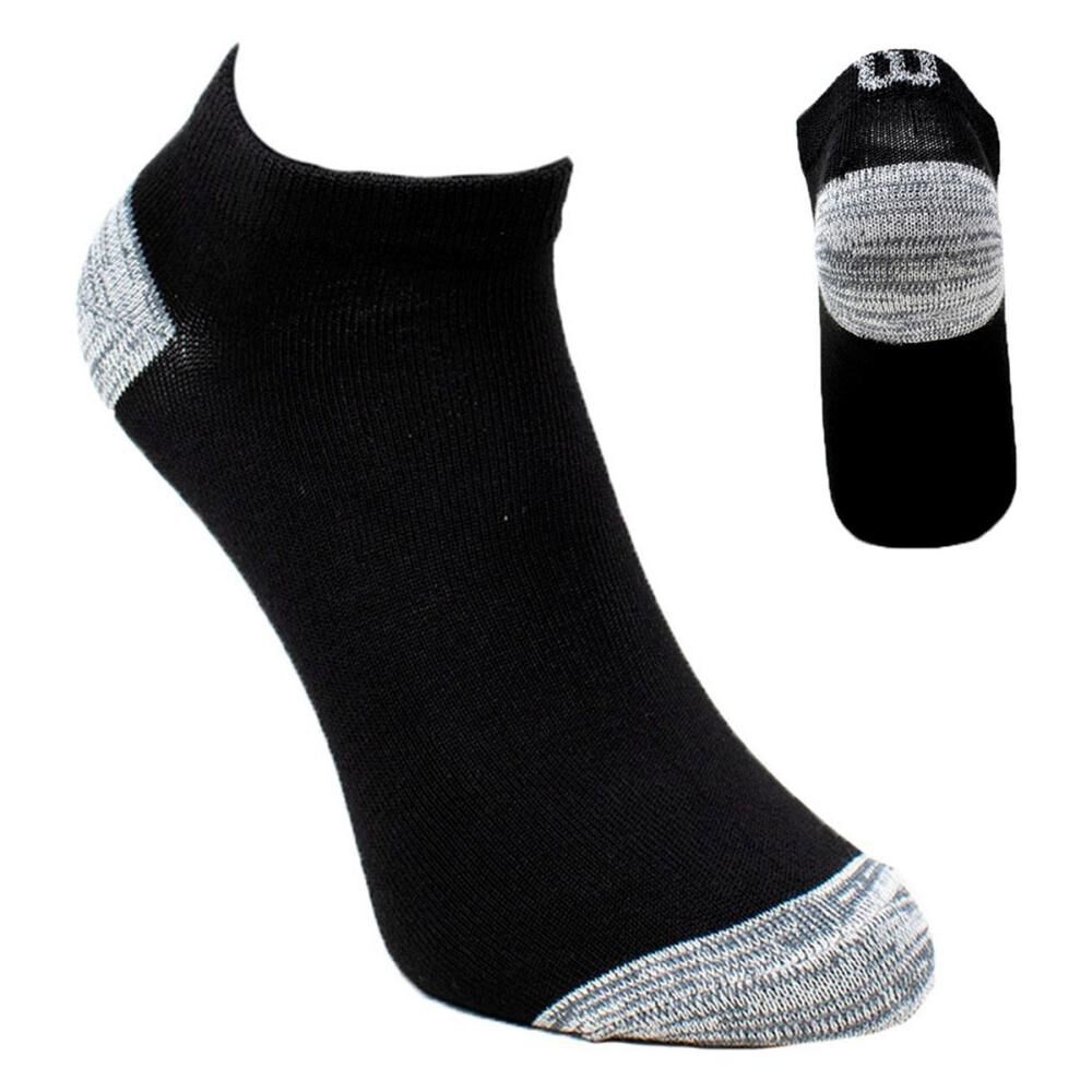 CALCETÍN DEPORTIVO WILSON NEGRO JASPEADO W - 5 PARES - 2