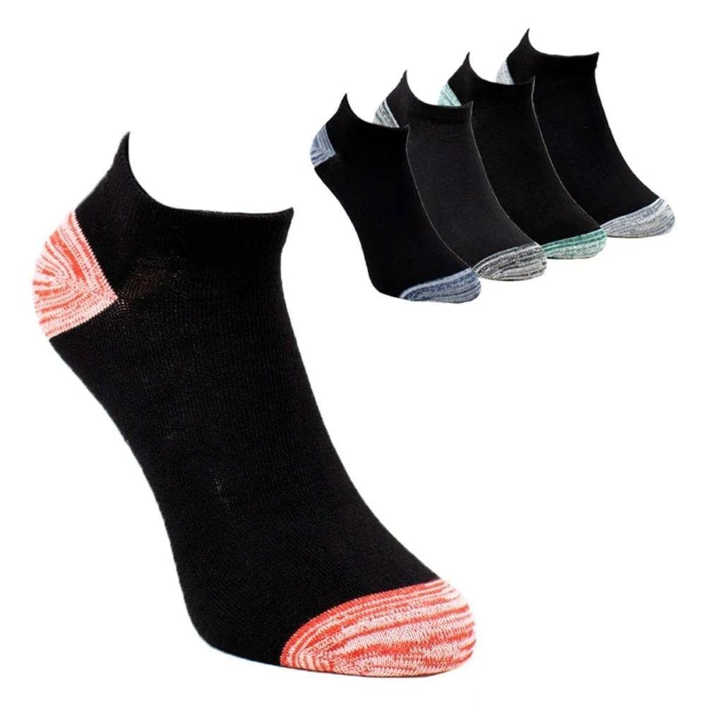 CALCETÍN DEPORTIVO WILSON NEGRO JASPEADO W - 5 PARES - 3