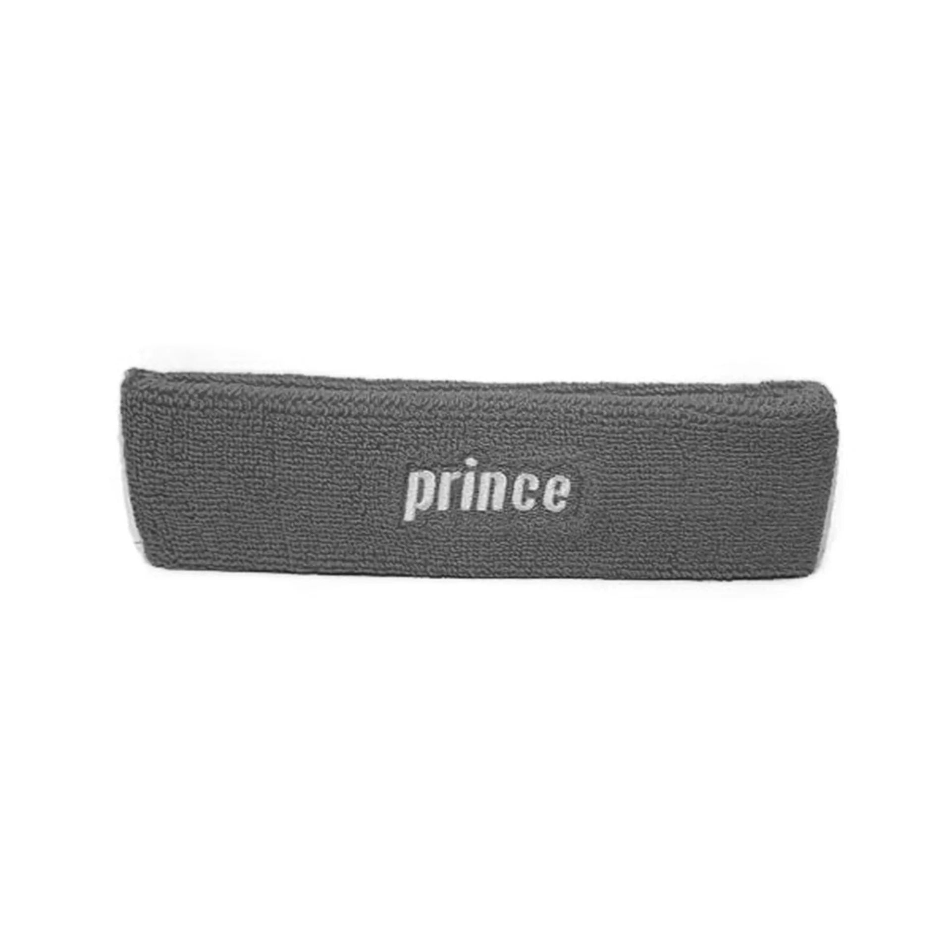 CINTILLO PRINCE NEGRO LOGO BLANCO TENIS PADEL - 2