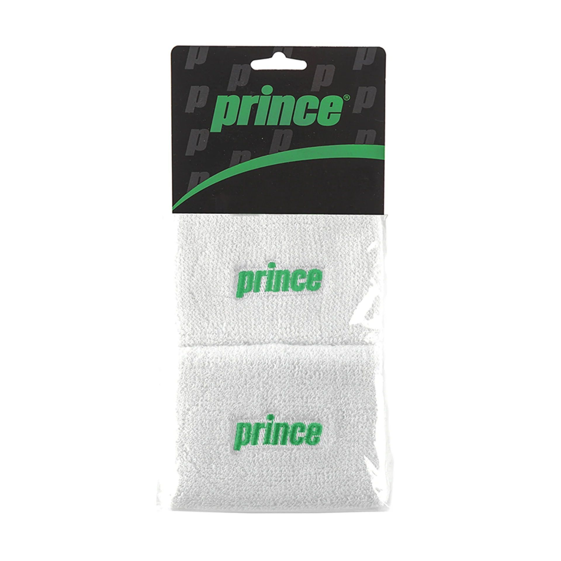 MUÑEQUERA PRINCE LOGO ROJA BLANCA X2 TENIS PADEL - 2
