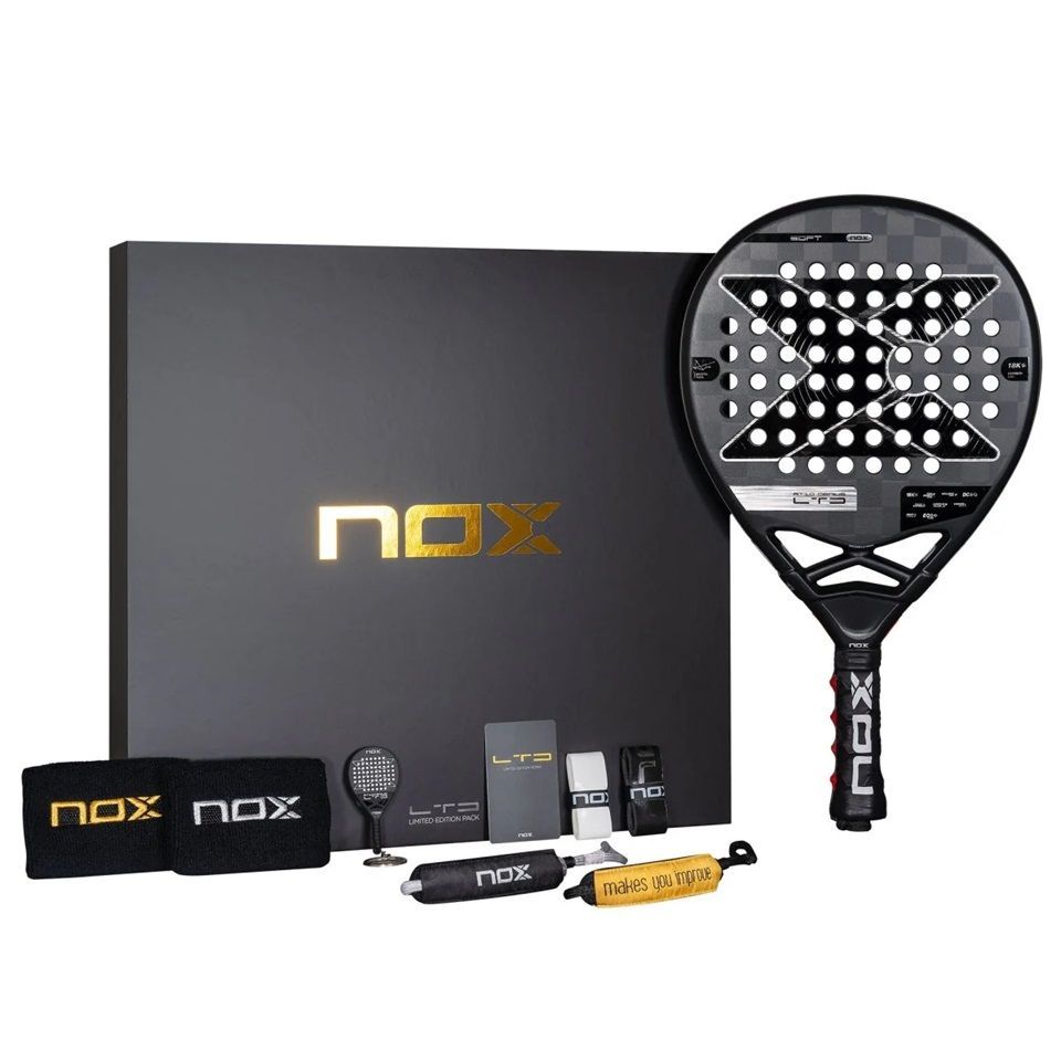 PACK PALA DE PADEL NOX AT10 GENIUS LIMITED EDITION 2025 - 1