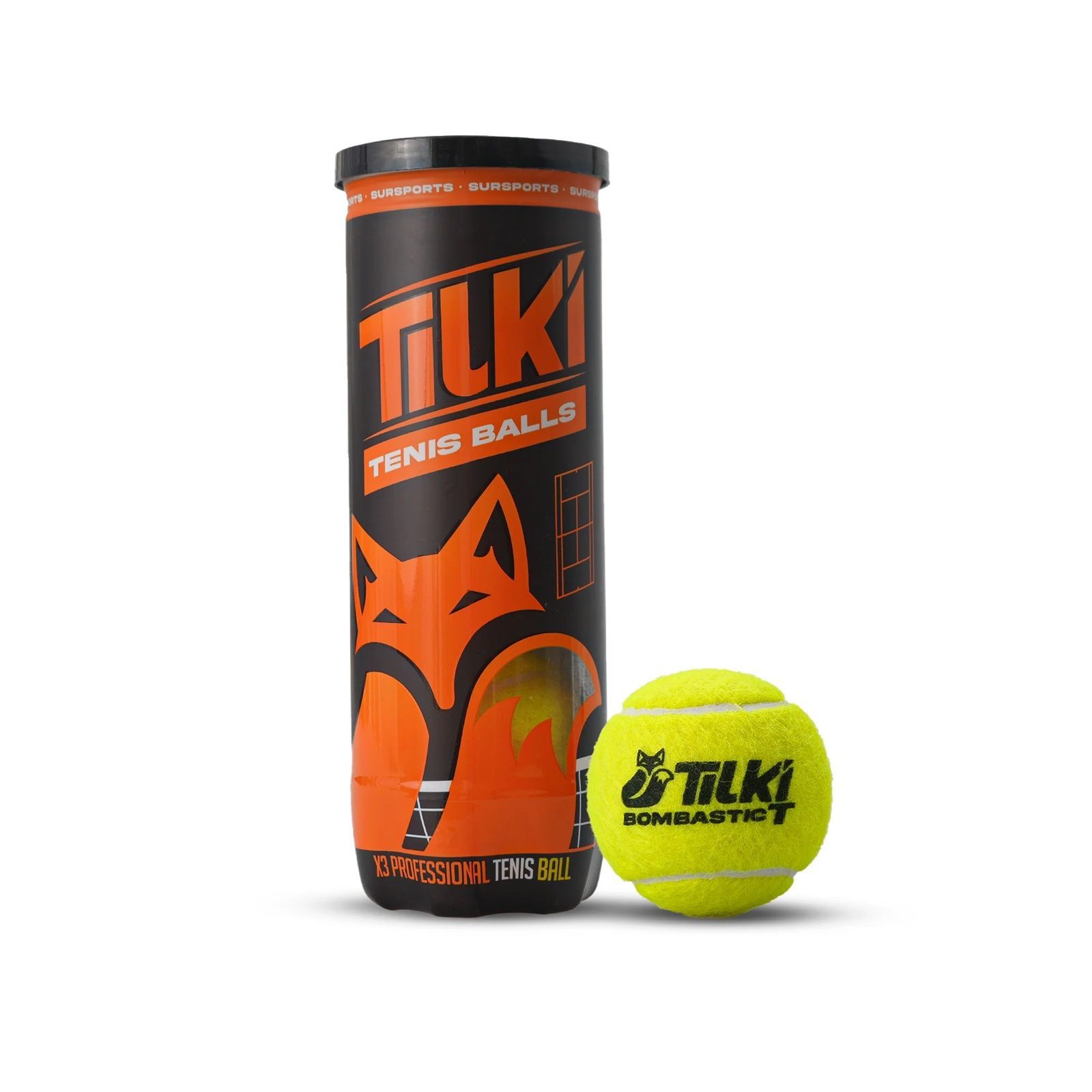 TARRO DE PELOTA TILKI PADEL BOMBASTIC S X3 - 2