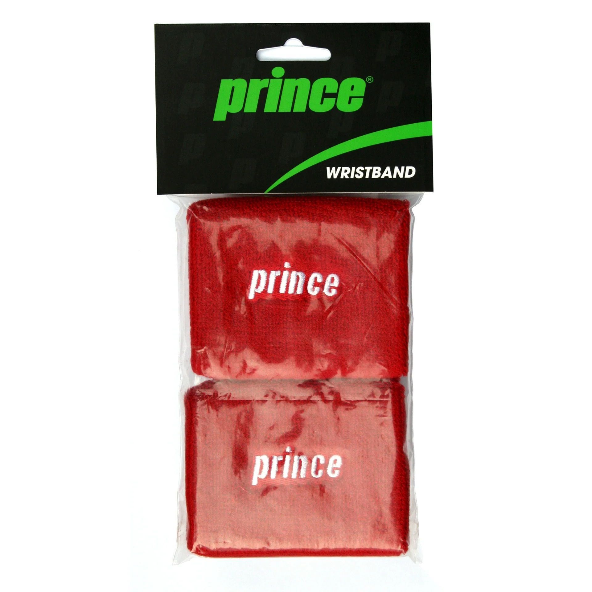 MUÑEQUERA PRINCE LOGO BLANCA/VERDE X2 TENIS PADEL - 2