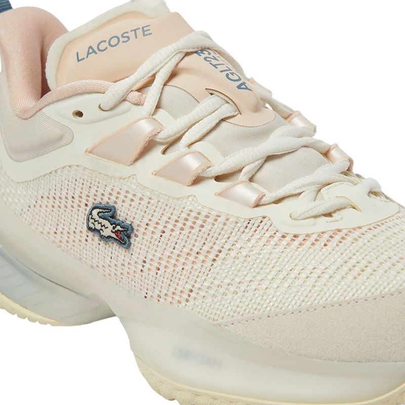 ZAPATILLA LACOSTE AG LT23 ULTRA BLANCO/ROSADO - 2