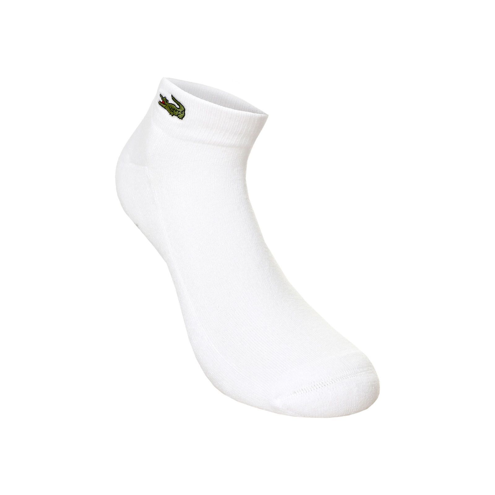 CALCETIN LACOSTE SPORT CORTO BLANCO TENIS PADEL - 1