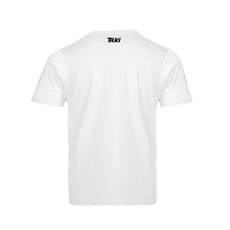 POLERA TILKI POLY PRO LEHINDE EN COLOR BLANCO TENIS PADEL - 2
