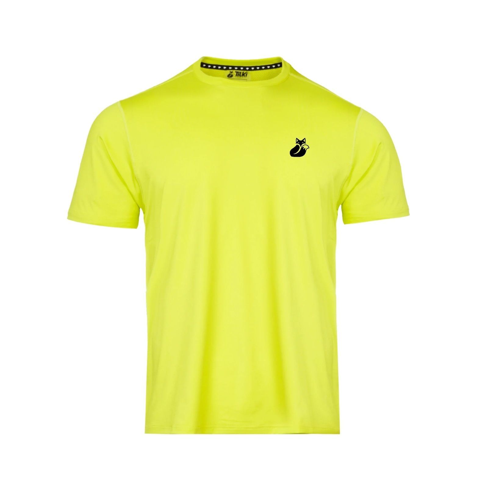 POLERA TILKI POLY PRO LEHINDE EN COLOR AMARILLO FLUOR TENIS PADEL - 1