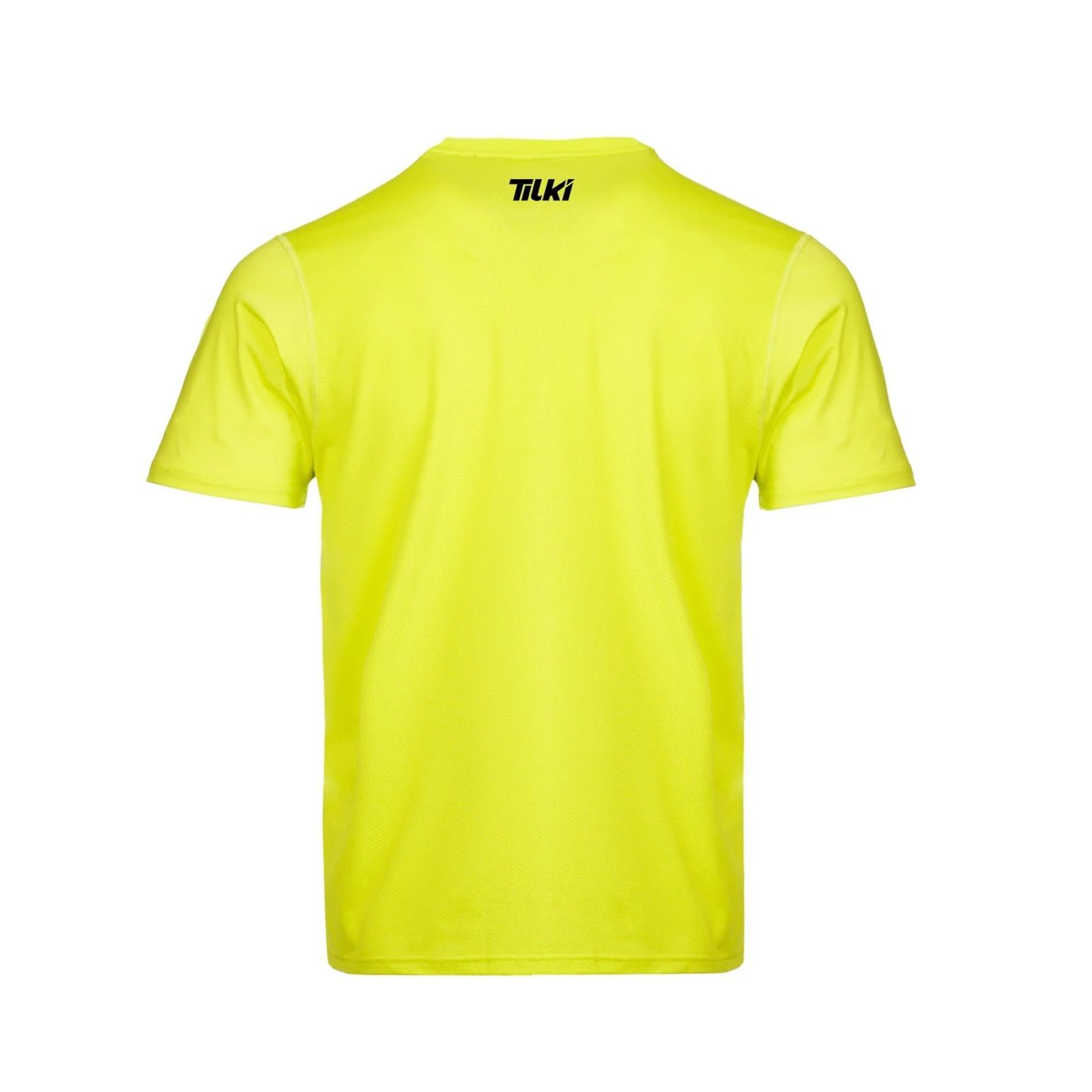POLERA TILKI POLY PRO LEHINDE EN COLOR AMARILLO FLUOR TENIS PADEL - 2