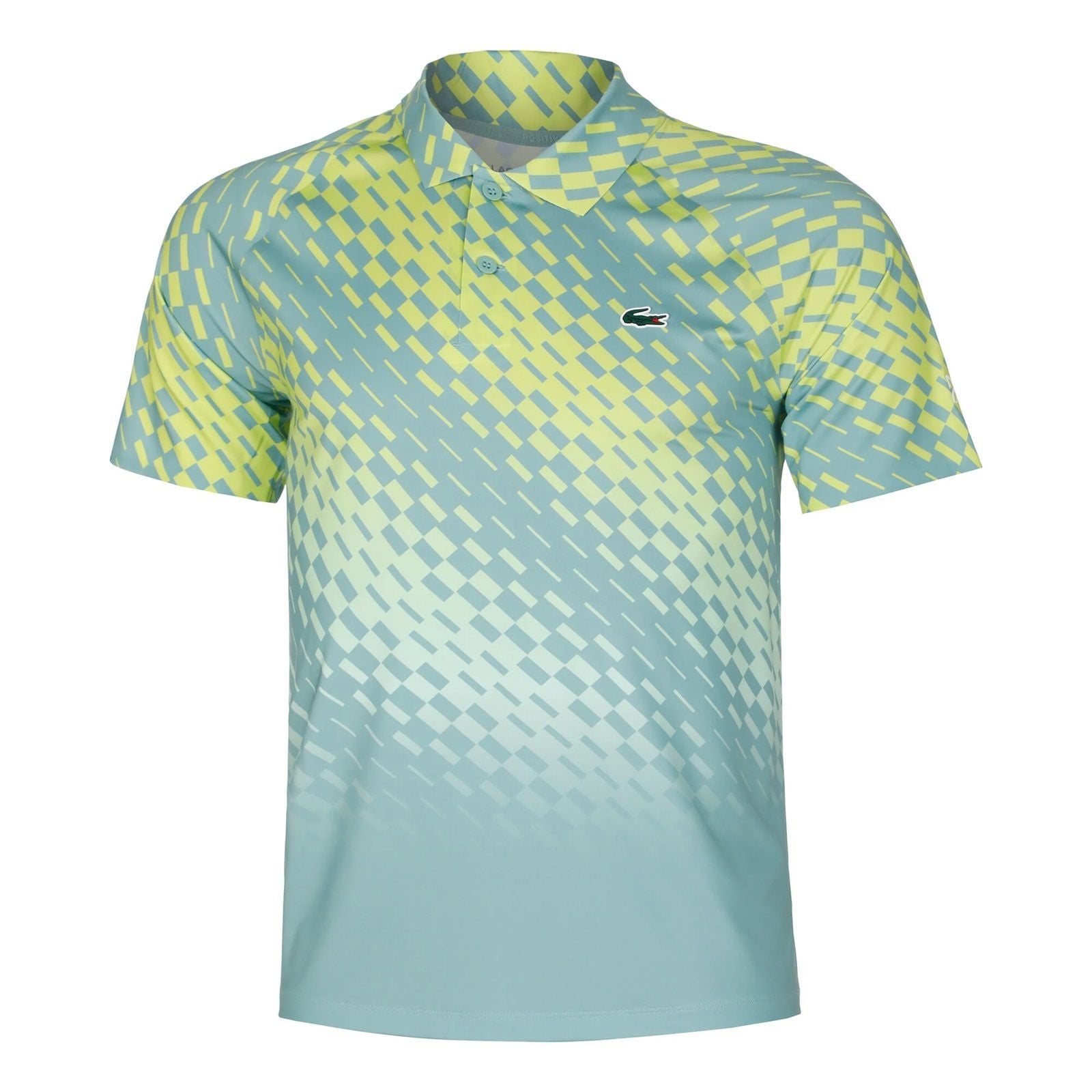 POLERA LACOSTE POLO NOVAK DJOKOVIC VERDE TENIS PADEL - 1