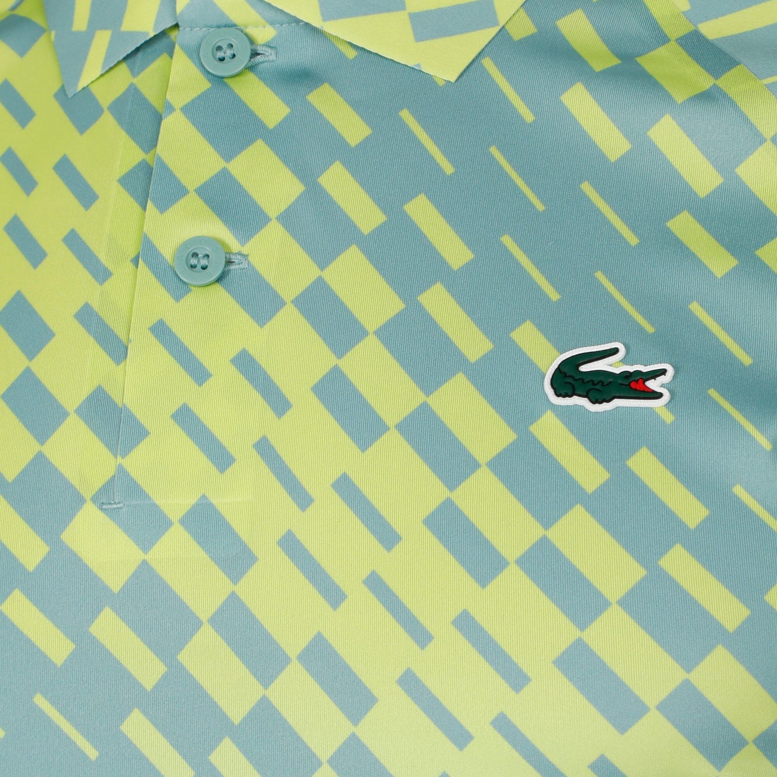 POLERA LACOSTE POLO NOVAK DJOKOVIC VERDE TENIS PADEL - 4