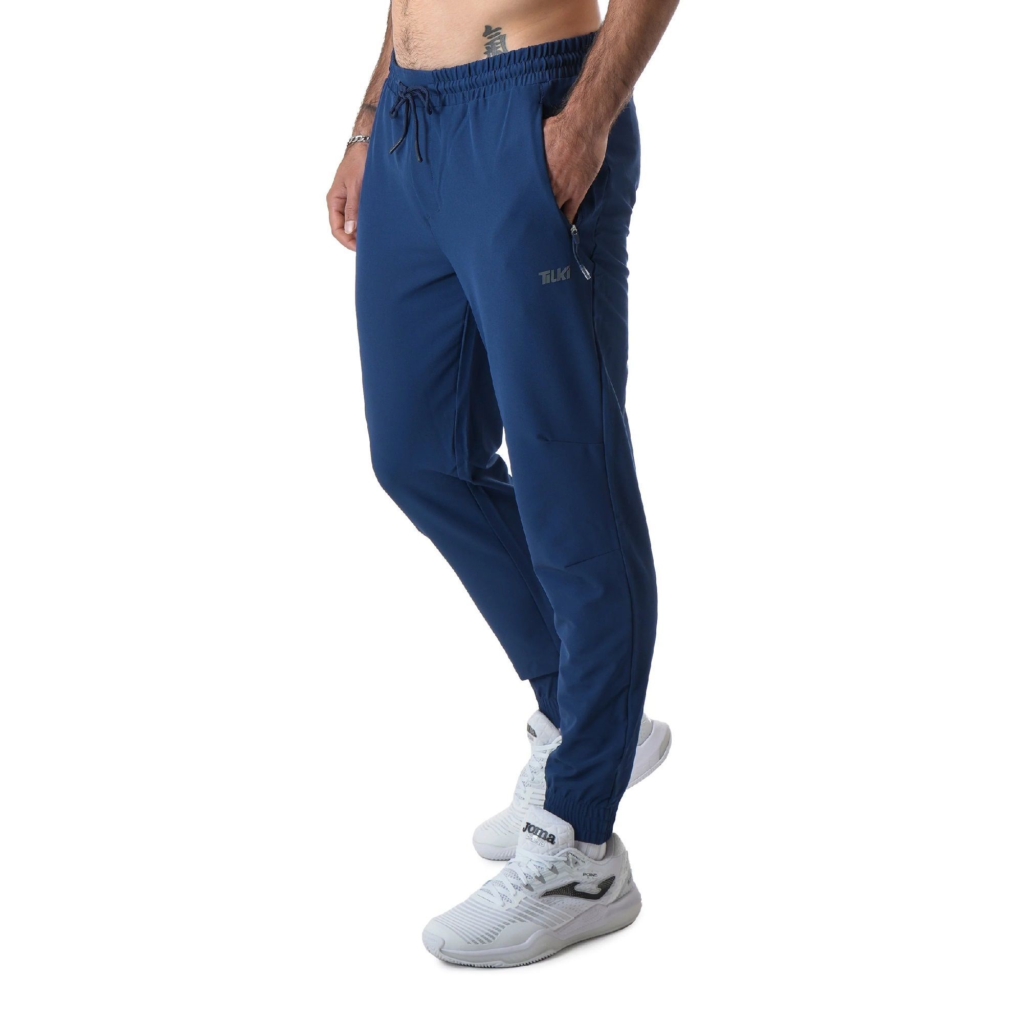 PANTALÓN TILKI TRAINING POLY LEHINDE AZUL TENIS PADEL - 1