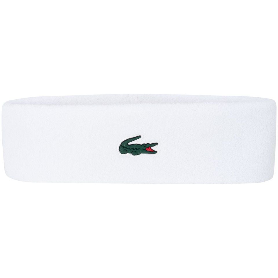 CINTILLO LACOSTE SPORT EN COLOR BLANCO TENIS PADEL - 1