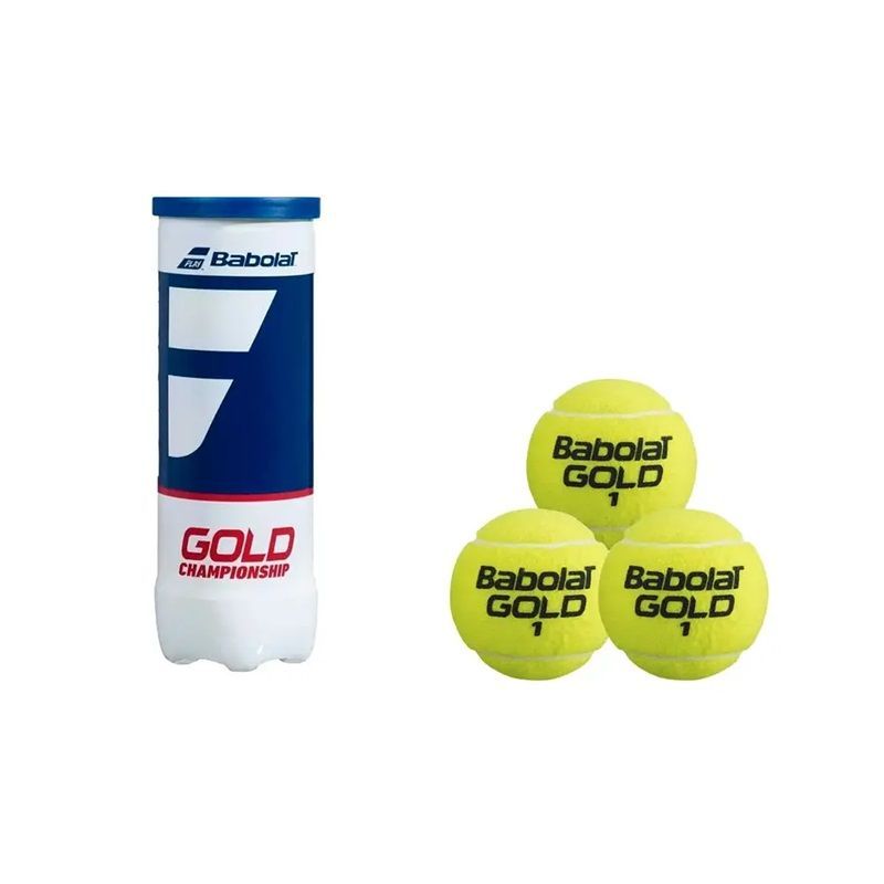 CAJA DE PELOTAS DE TENIS BABOLAT GOLD CHAMPIONSHIP X3 - 24 TARROS - 2