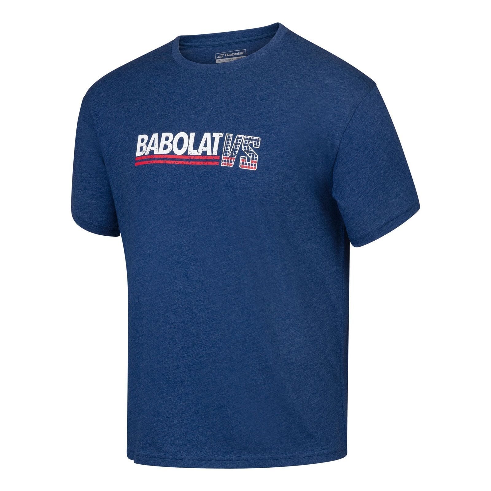 POLERA BABOLAT EXERCISE VINTAGE AZUL TENIS PADEL - 3