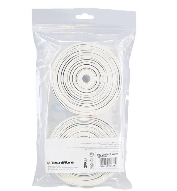 OVERGRIP TECNIFIBRE PLAYERS PRO EN COLOR BLANCO X30 TENIS PADEL - 2