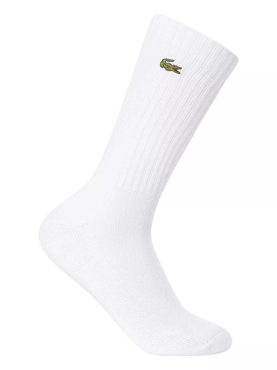 CALCETIN LACOSTE SPORT EN COLOR BLANCO X3 TENIS PADEL - 3