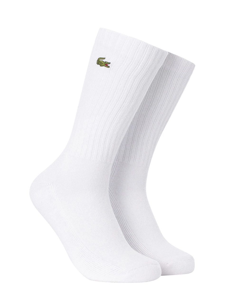 CALCETIN LACOSTE SPORT EN COLOR BLANCO X3 TENIS PADEL - 4