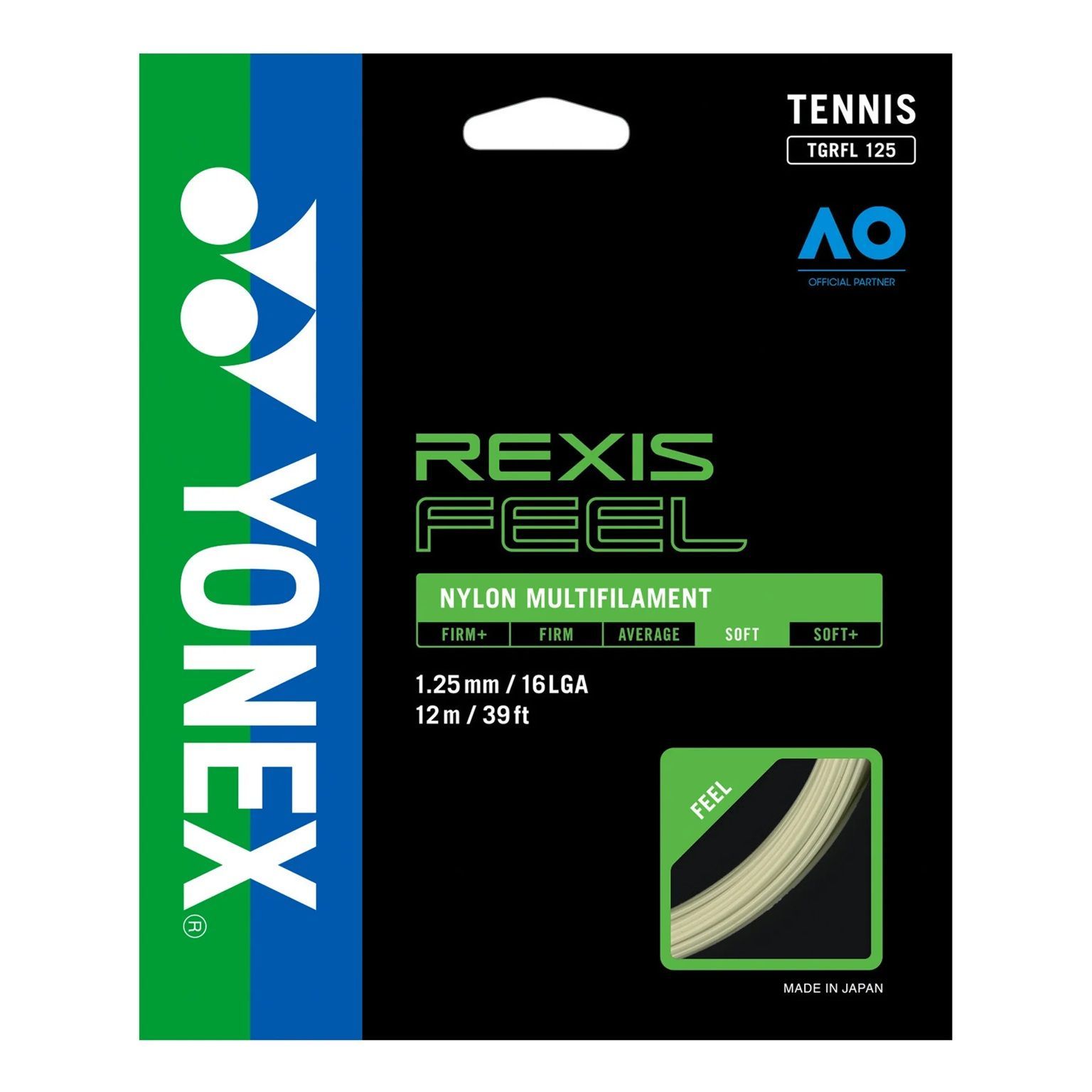 CUERDA YONEX REXIS FEEL 1.25 - 12M - 1
