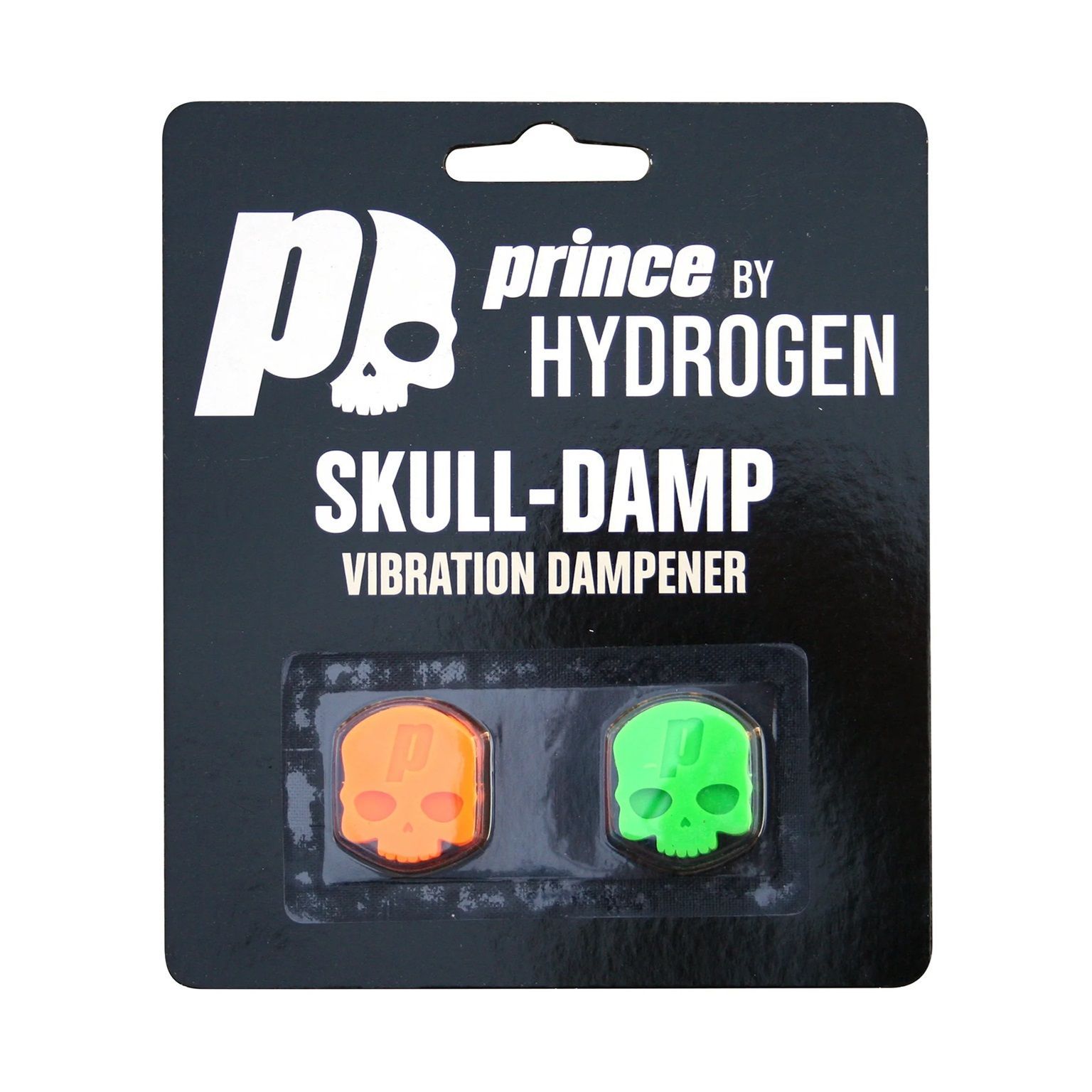 ANTIVIBRADOR PRINCE CALAVERA NARANJO/VERDE - 1
