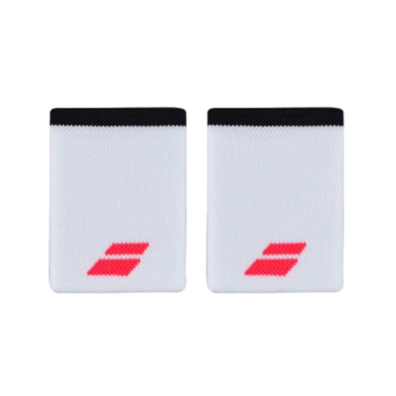 MUÑEQUERA BABOLAT JUMBO EN COLOR BLANCO STRIKE RED X2 TENIS PADEL - 2
