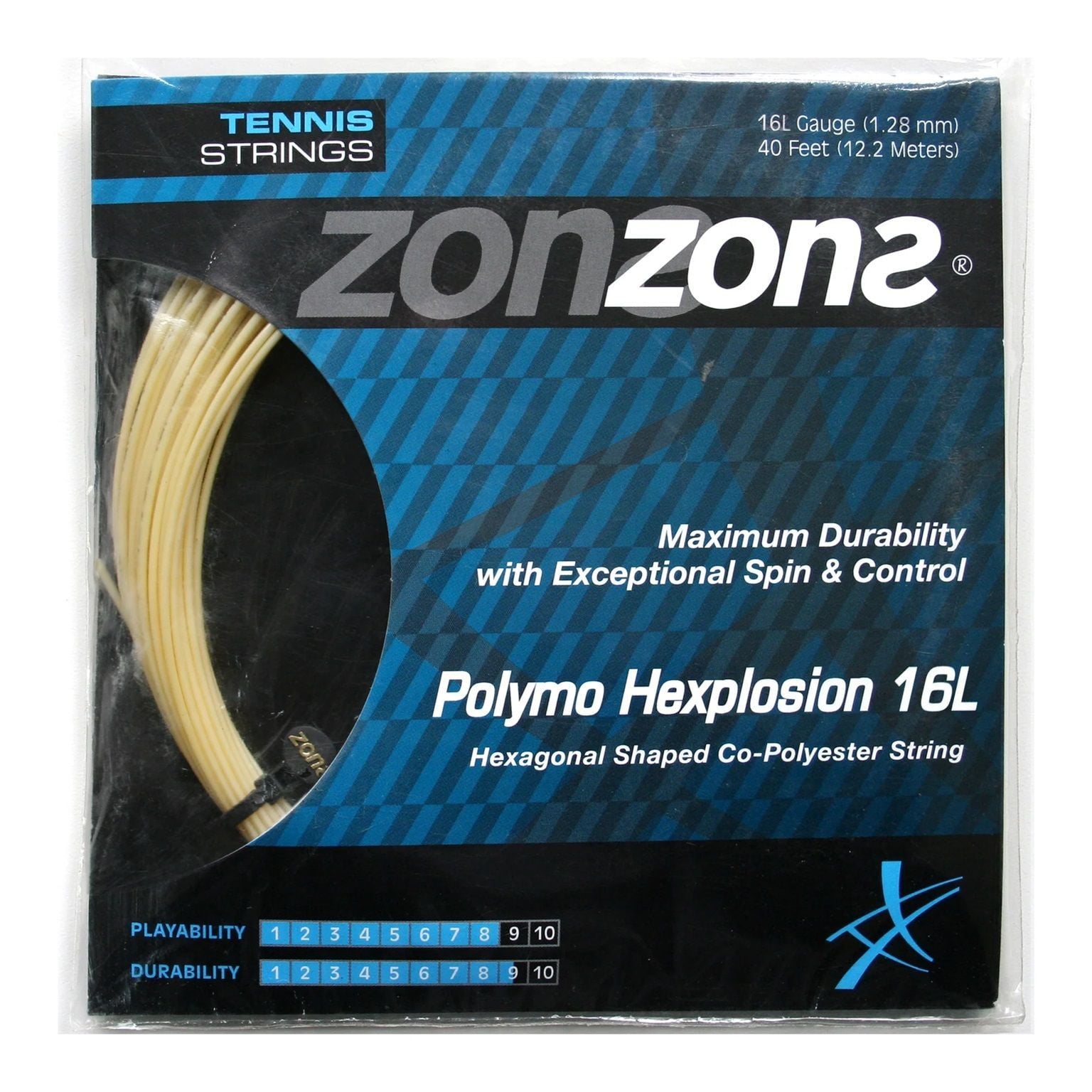 CUERDA ZONS POLYMO HEXPLOSION AMBAR 1.23 - 12M - 1