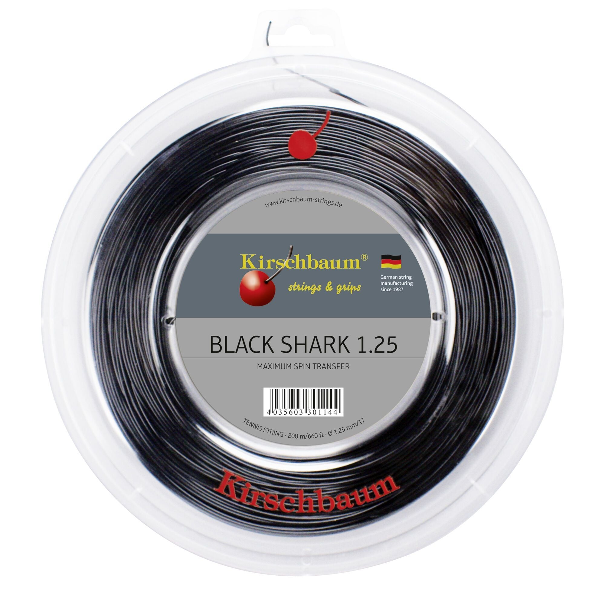 ROLLO DE CUERDA KIRSCHBAUM BLACK SHARK 1.25 - 200M - 2