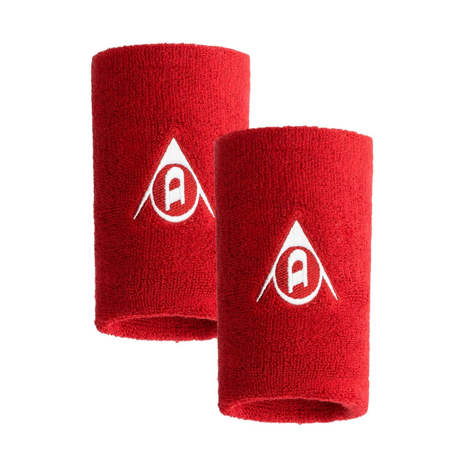 MUÑEQUERA DUNLOP LARGA ROJA X2 TENIS PADEL - 2