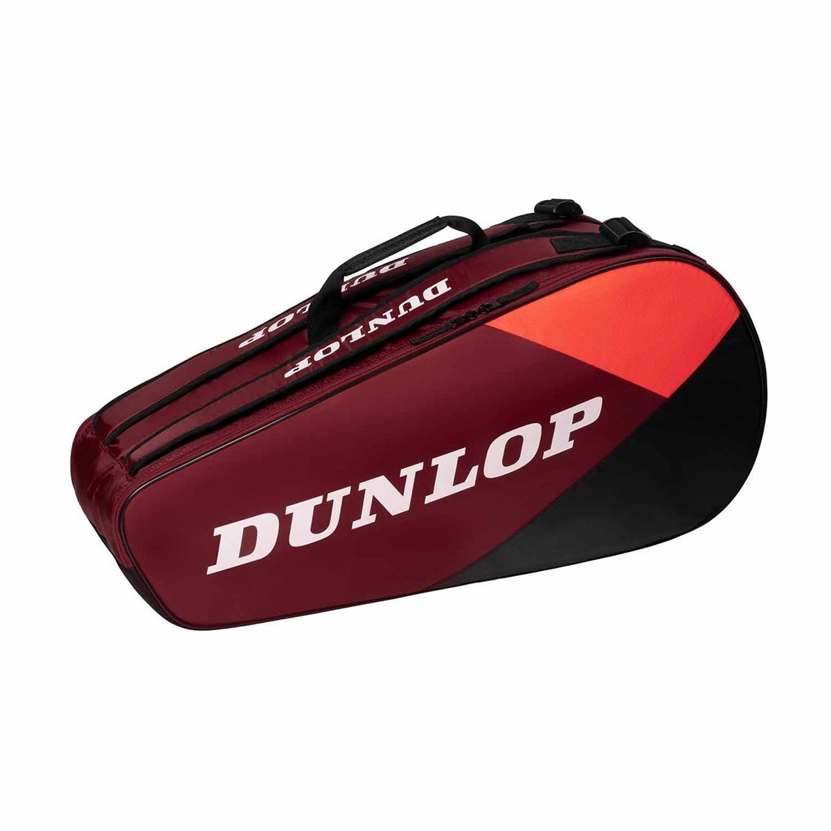BOLSO DUNLOP CX CLUB NEGRO/ROJO X6 - 1