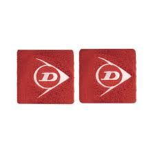 MUÑEQUERA DUNLOP CORTA ROJA X2 TENIS PADEL - 2
