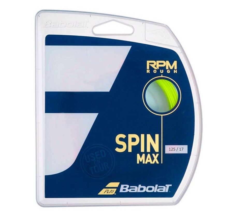CUERDA BABOLAT RPM ROUGH AMARILLO 1.30 - 12M - 1